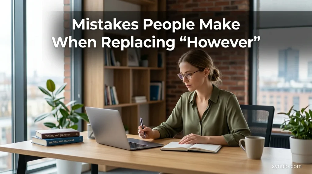 Mistakes People Make When Replacing “However”