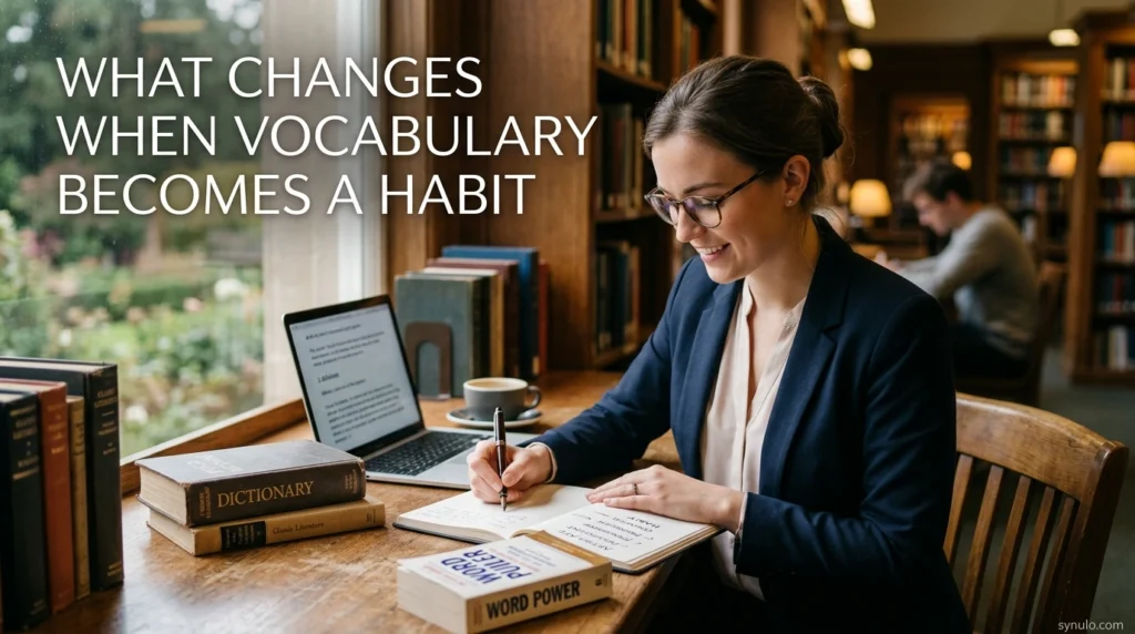 What Changes When Vocabulary Becomes a Habit