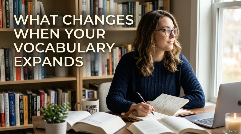 What Changes When Your Vocabulary Expands