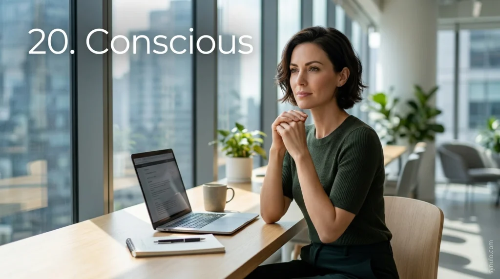 20. Conscious