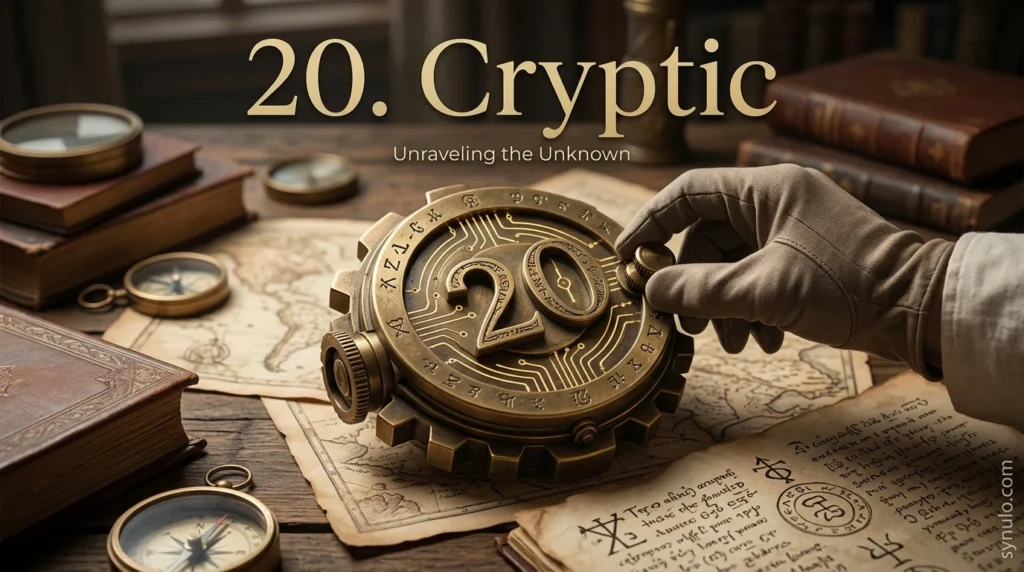 20. Cryptic