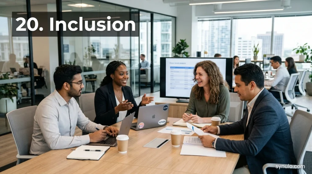 20. Inclusion