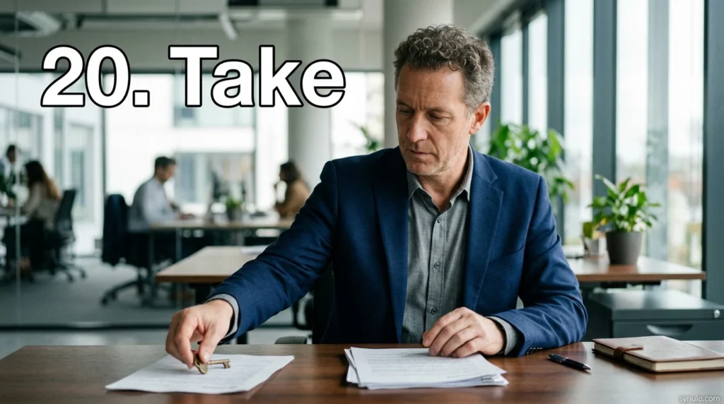 20. Take