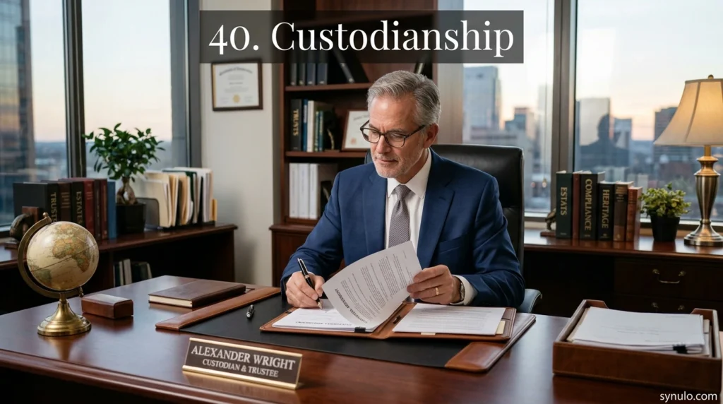 40. Custodianship