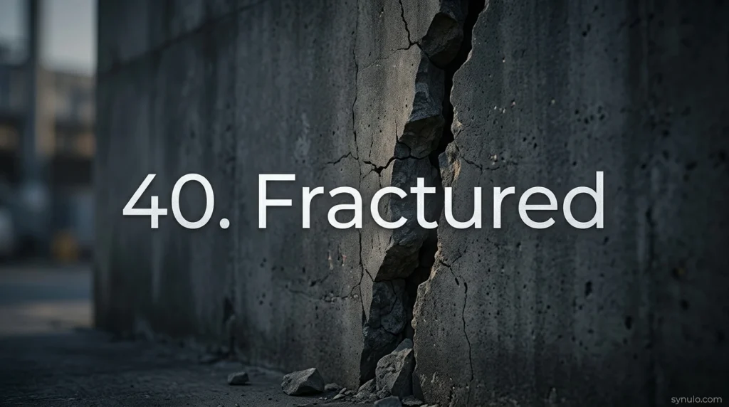 40. Fractured