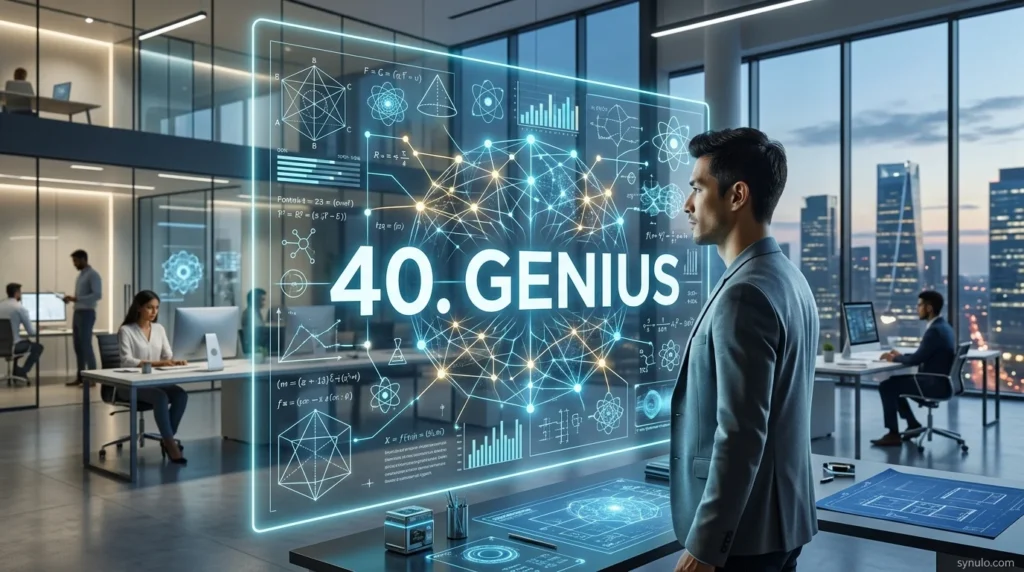 40. Genius