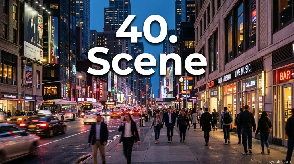 40. Scene