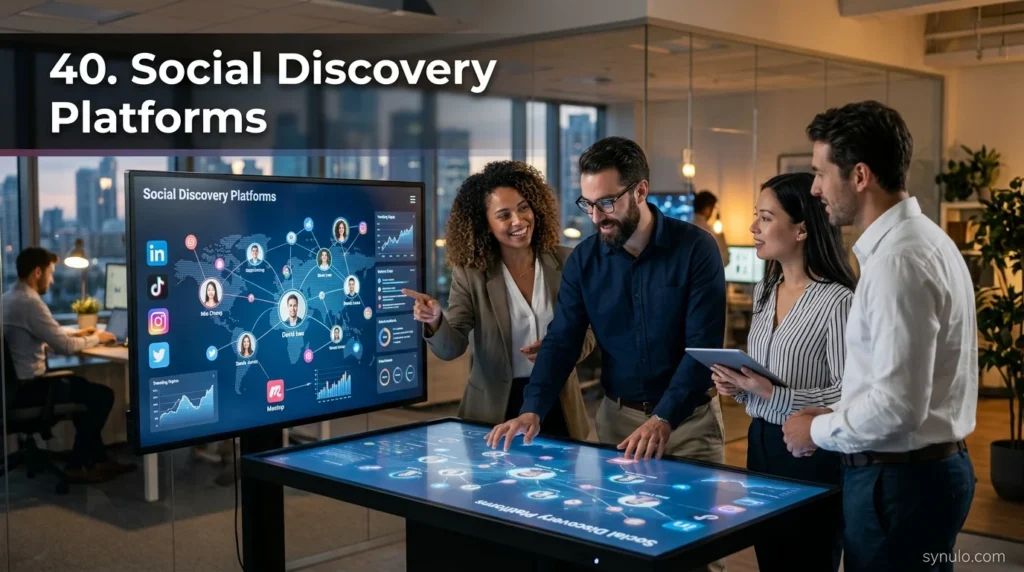 40. Social Discovery Platforms