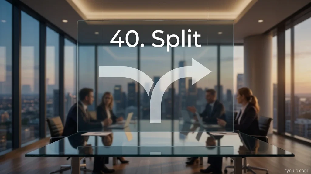 40. Split