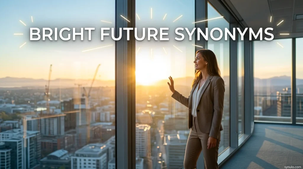 bright future synonyms