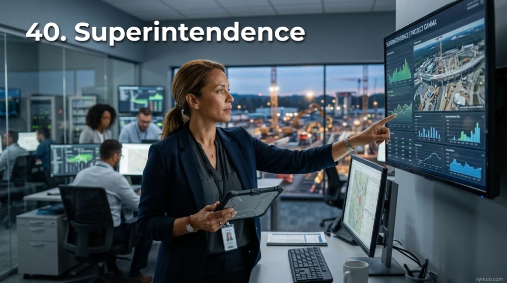 40. Superintendence