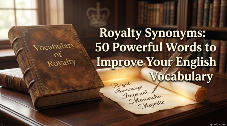 Royalty Synonyms: 50 Powerful Words to Improve Your English Vocabulary