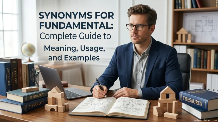 Synonyms for Fundamental: Complete Guide to Meaning, Usage, and Examples