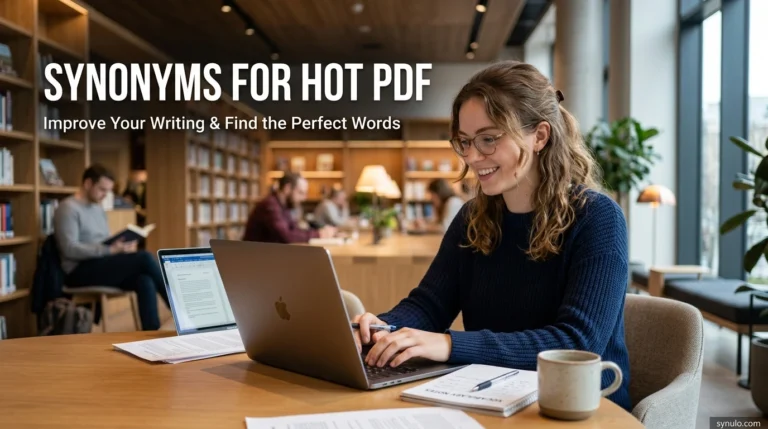 synonyms for hot pdf