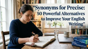 Synonyms for Precise: 50 Powerful Alternatives to Improve Your English Writing