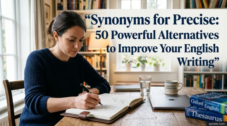 Synonyms for Precise: 50 Powerful Alternatives to Improve Your English Writing