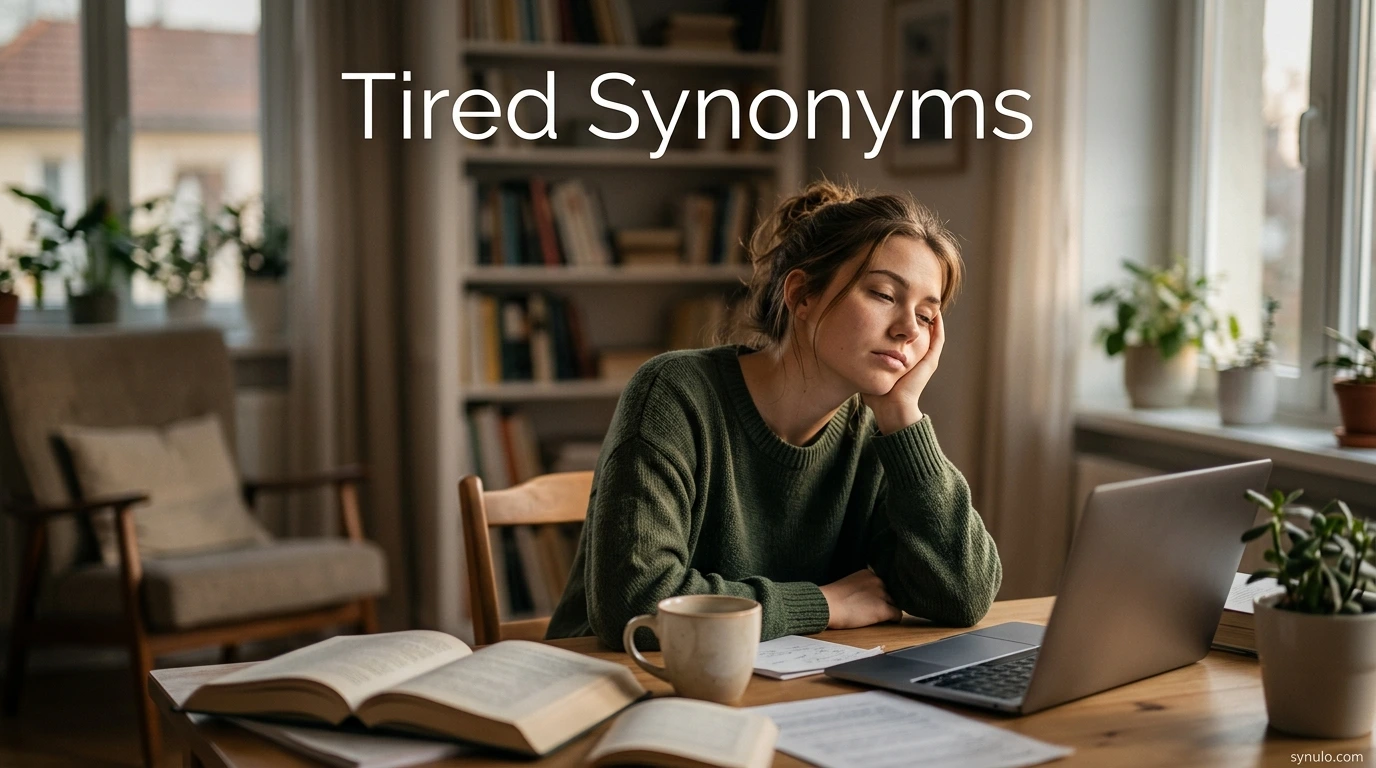 Tired Synonyms