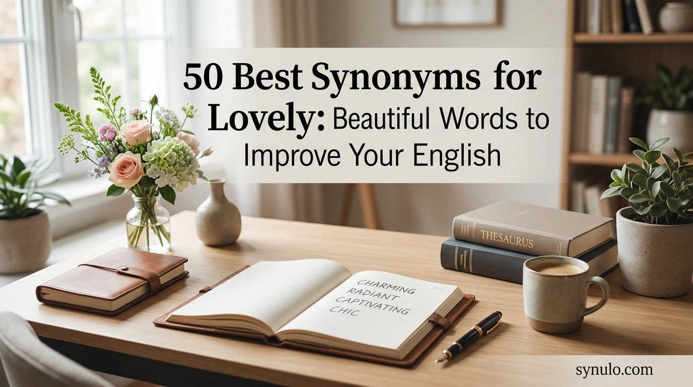 50 Best Synonyms for Lovely: Beautiful Words to Improve Your English
