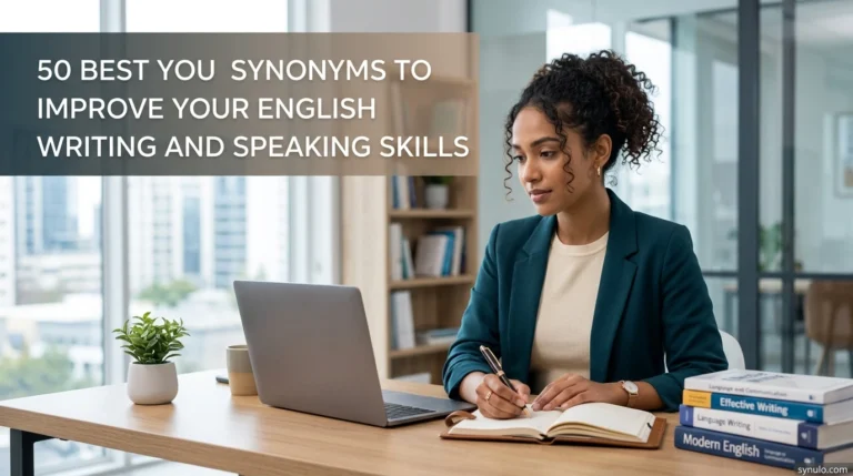 50 Best You Synonyms to Improve Your English Writing and Speaking Skills