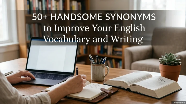 50+ Handsome Synonyms to Improve Your English Vocabulary and Writing