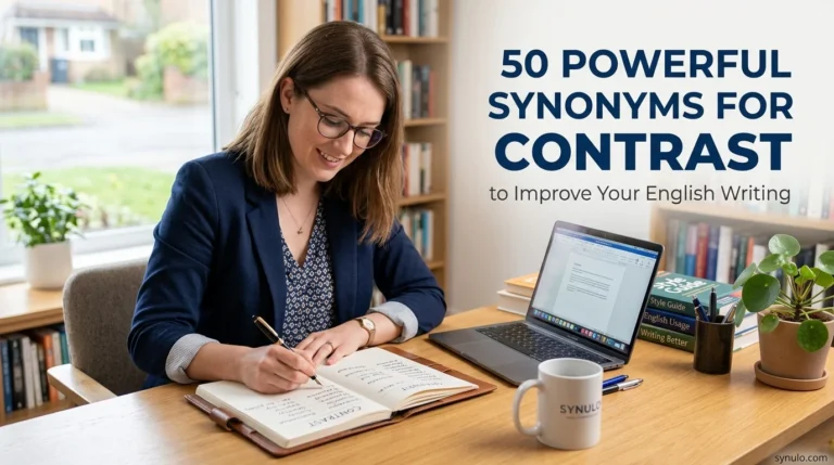 50 Powerful Synonyms for Contrast to Improve Your English Writing
