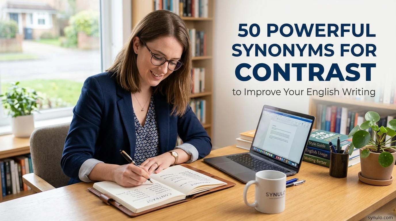 50 Powerful Synonyms for Contrast to Improve Your English Writing
