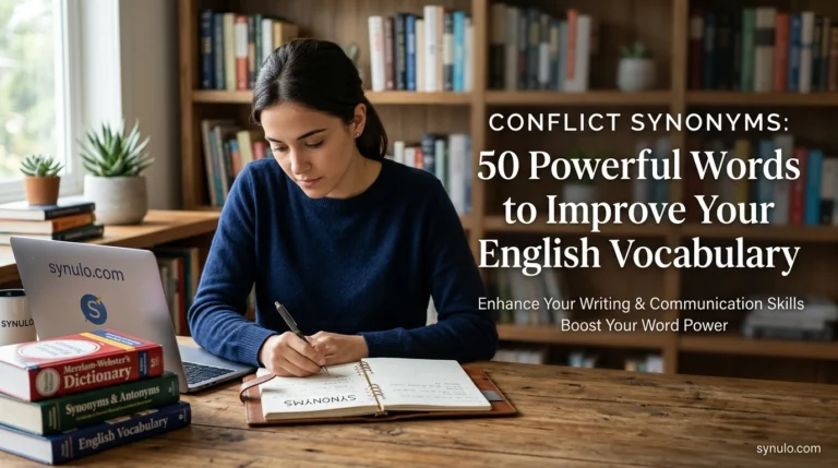 conflict synonyms