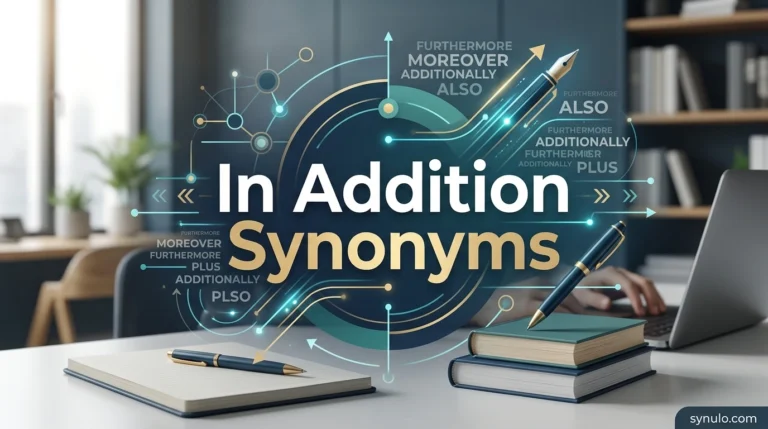 in addition synonyms