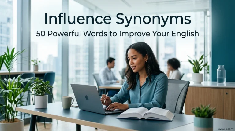influence synonyms