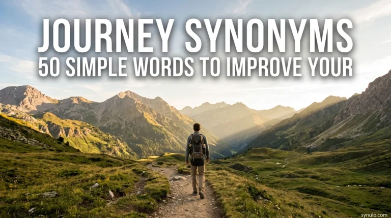 journey synonyms