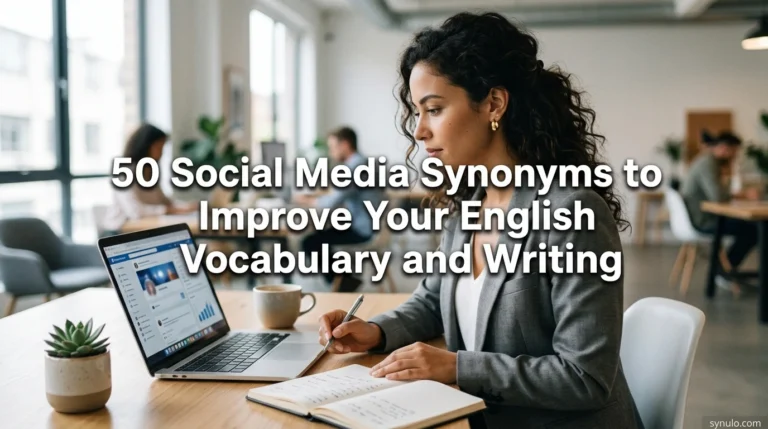 social media synonyms