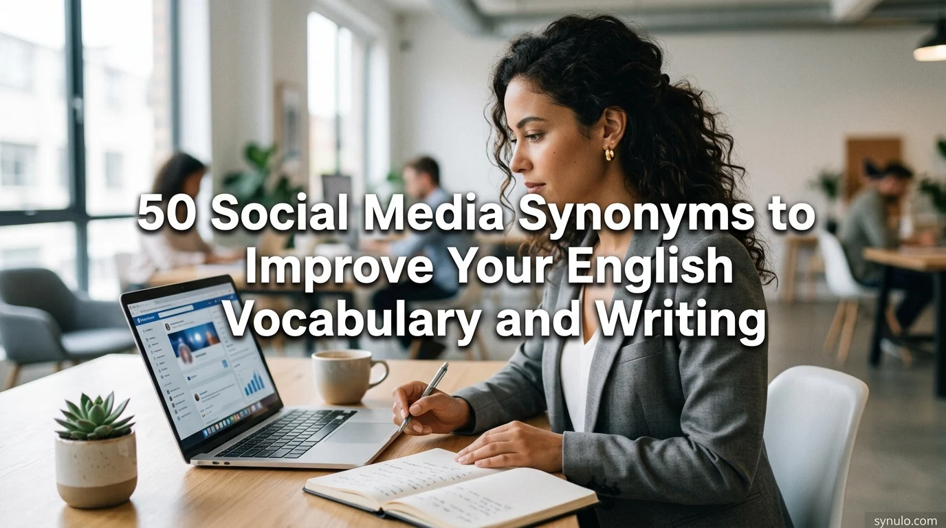 social media synonyms