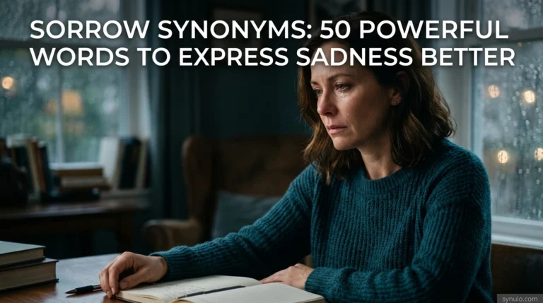 sorrow synonyms