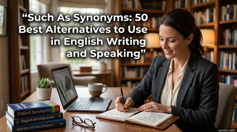 Such As Synonyms: 50 Best Alternatives to Use in English Writing and Speaking
