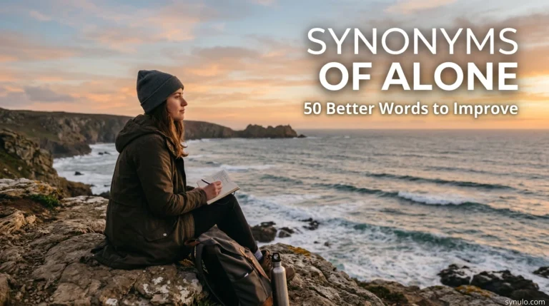 synonyms for alone