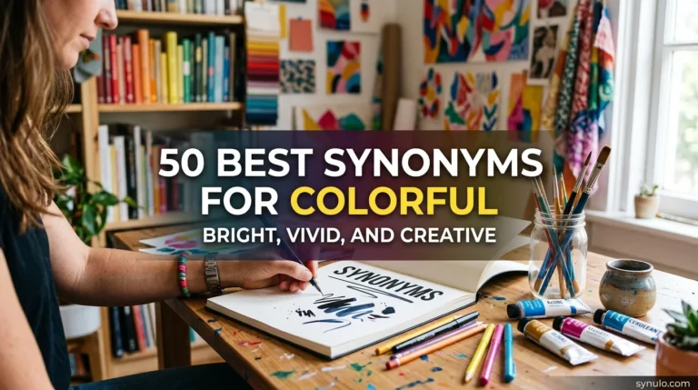 synonyms for colorful