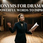 synonyms for dramatic