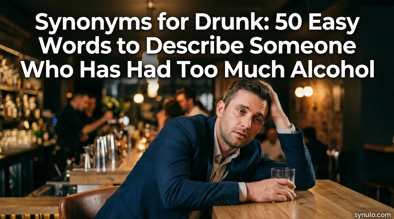 synonyms for drunk