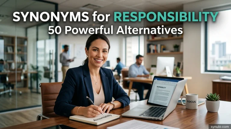 synonyms for responsibility