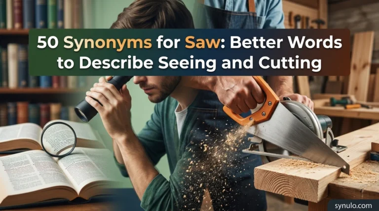 synonyms for saw