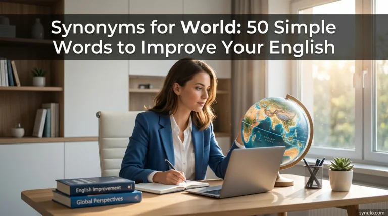 synonyms for world