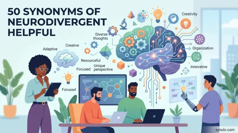 synonyms of neurodivergent