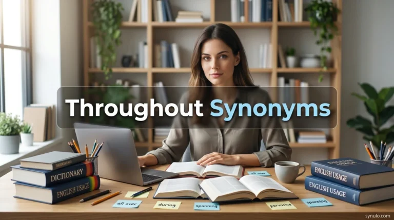 throughout synonyms
