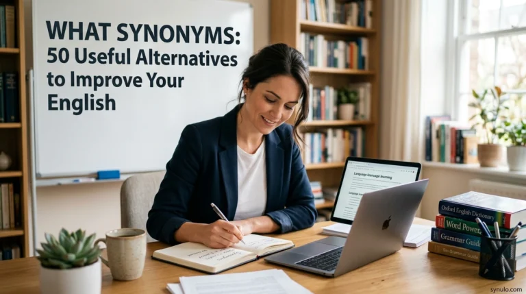 what synonyms