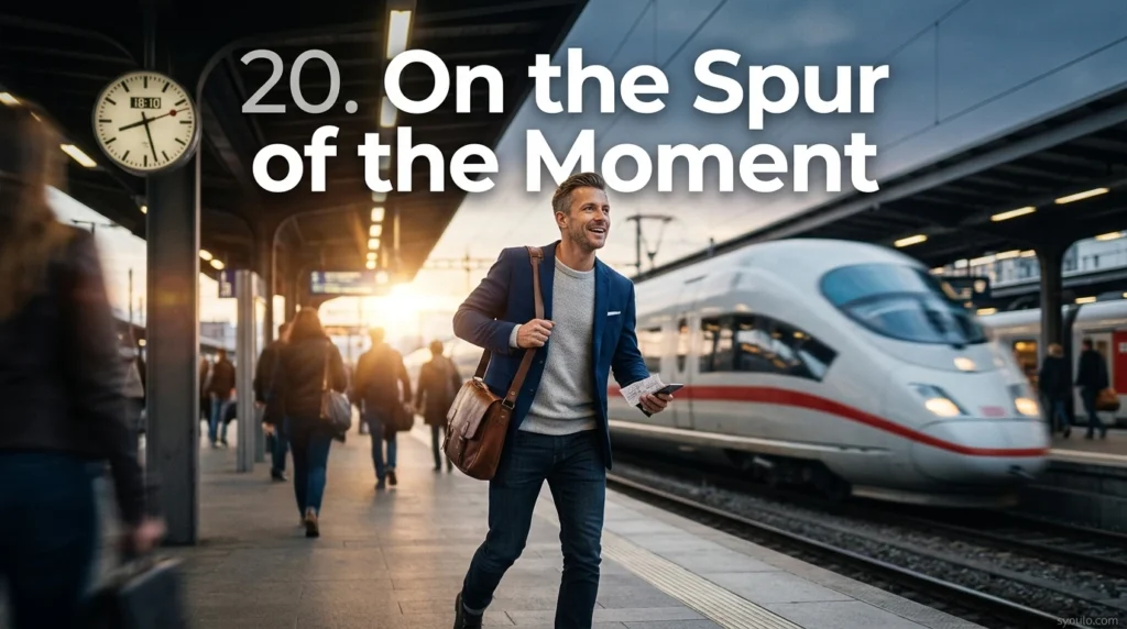 20. On the Spur of the Moment
