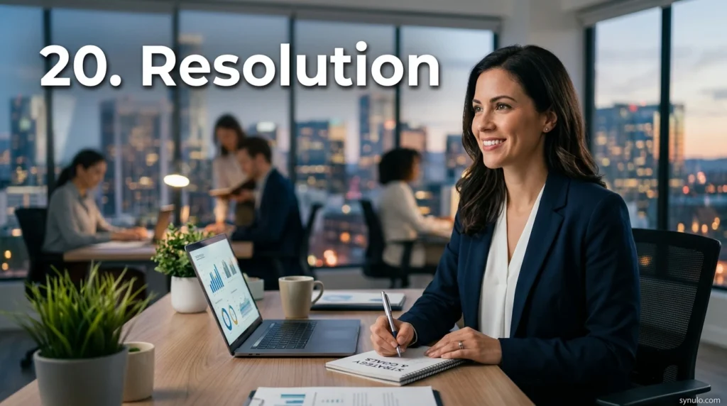 20. Resolution