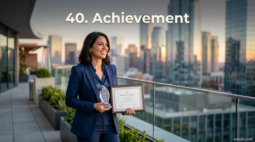 40. Achievement