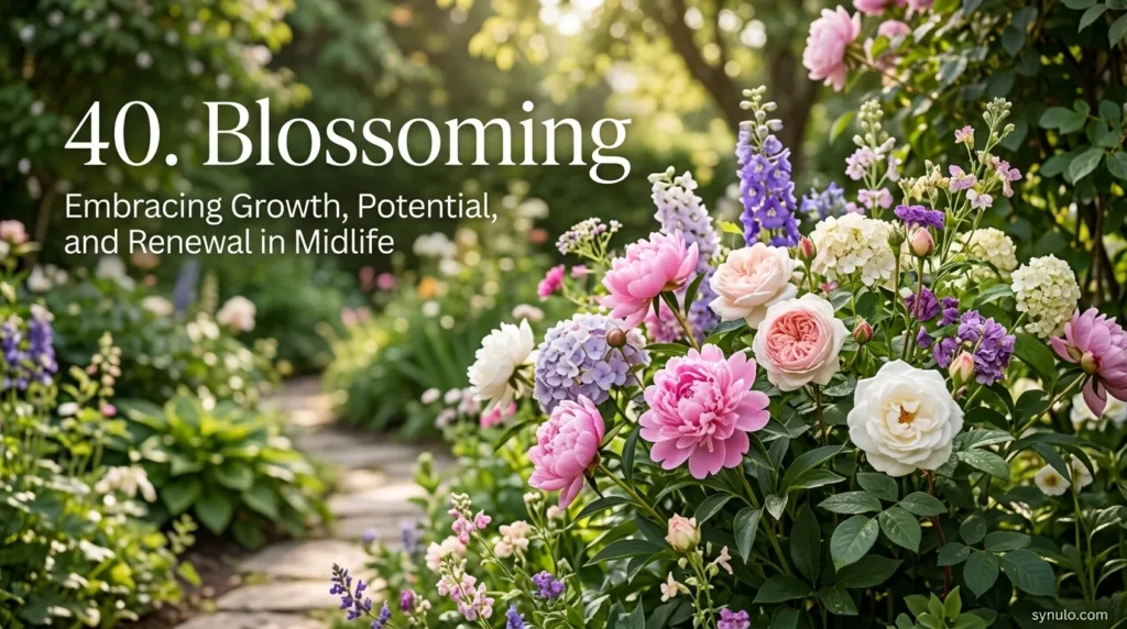 40. Blossoming