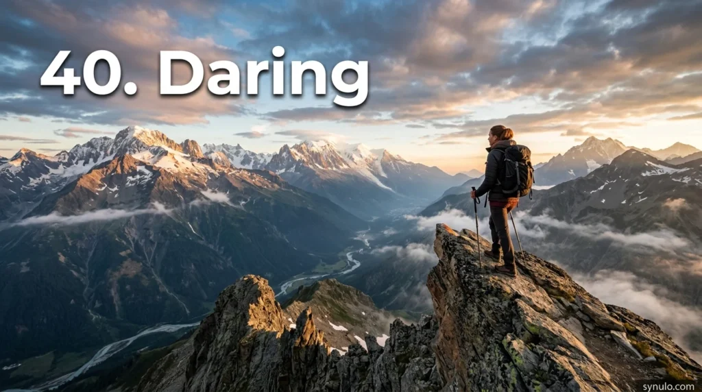 40. Daring