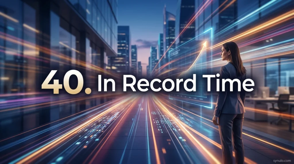 40. In Record Time